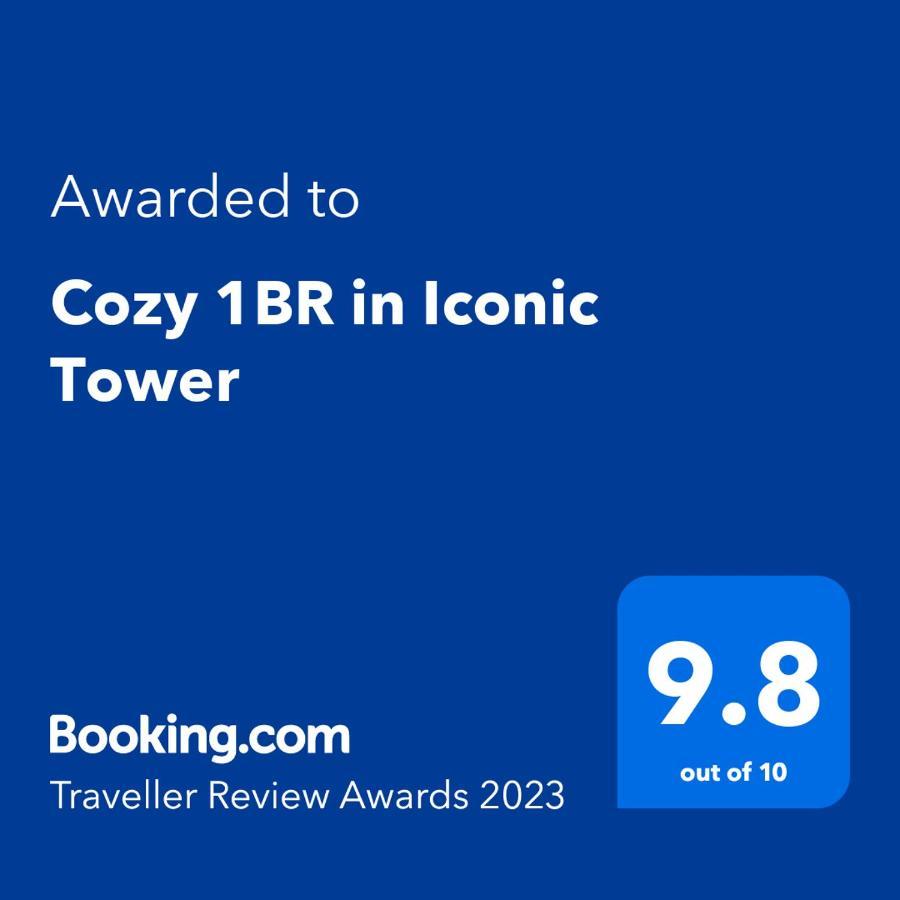 Cozy 1Br In Iconic Tower Apartment Abu Dhabi Bagian luar foto