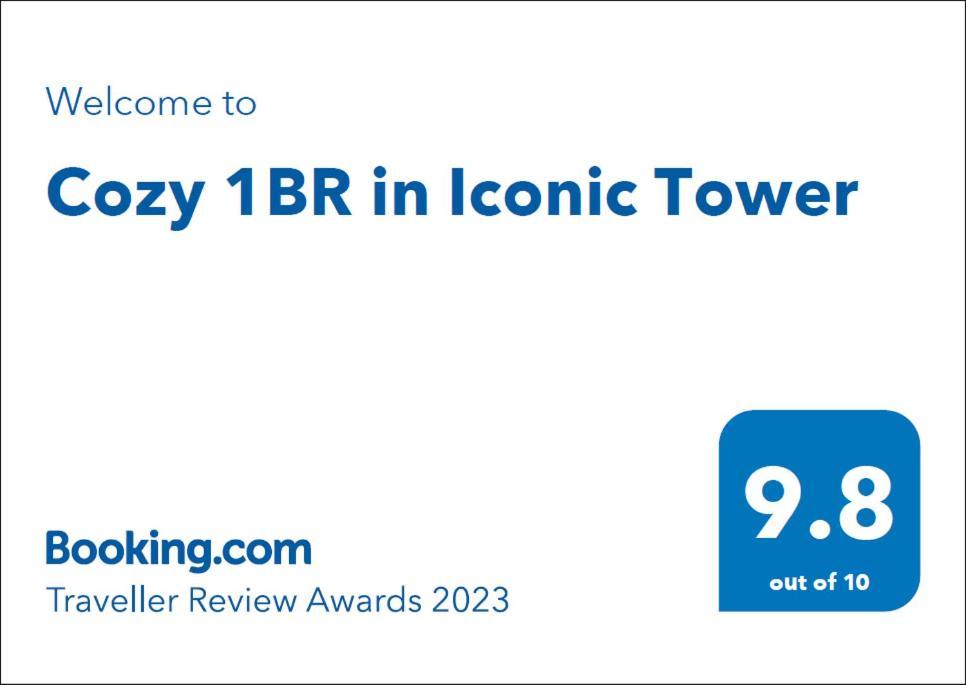 Cozy 1Br In Iconic Tower Apartment Abu Dhabi Bagian luar foto
